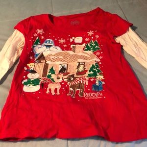 Rudolph Christmas long sleeve shirt